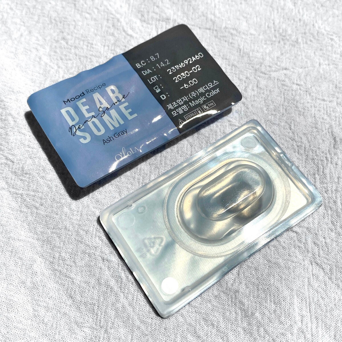 ディアサム(DearSome)/OLOLA/カラーコンタクトレンズを使ったクチコミ(5枚目)