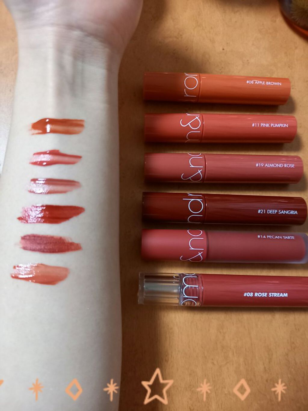 グラスティングウォーターティント/rom&nd/リップティントを使ったクチコミ（1枚目）