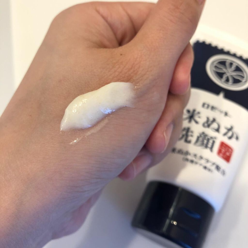 江戸こすめ 米ぬか洗顔/ロゼット/洗顔フォームを使ったクチコミ(3枚目)