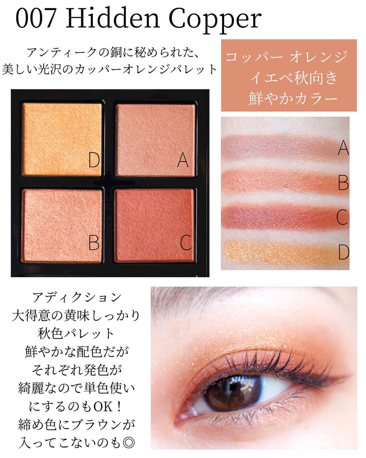 アディクション ザ アイシャドウ パレット/ADDICTION/アイシャドウパレットを使ったクチコミ(5枚目)