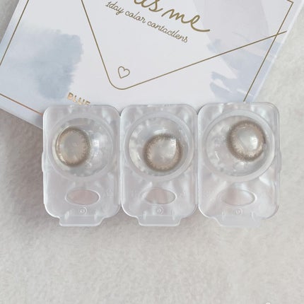 Chu's me BLUE LIGHT SAVE 1day/Chu's me/カラーコンタクトレンズを使ったクチコミ(2枚目)