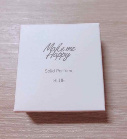 メイクミーハッピー ソリッドパフューム BLUE/キャンメイク/練り香水を使ったクチコミ(1枚目)