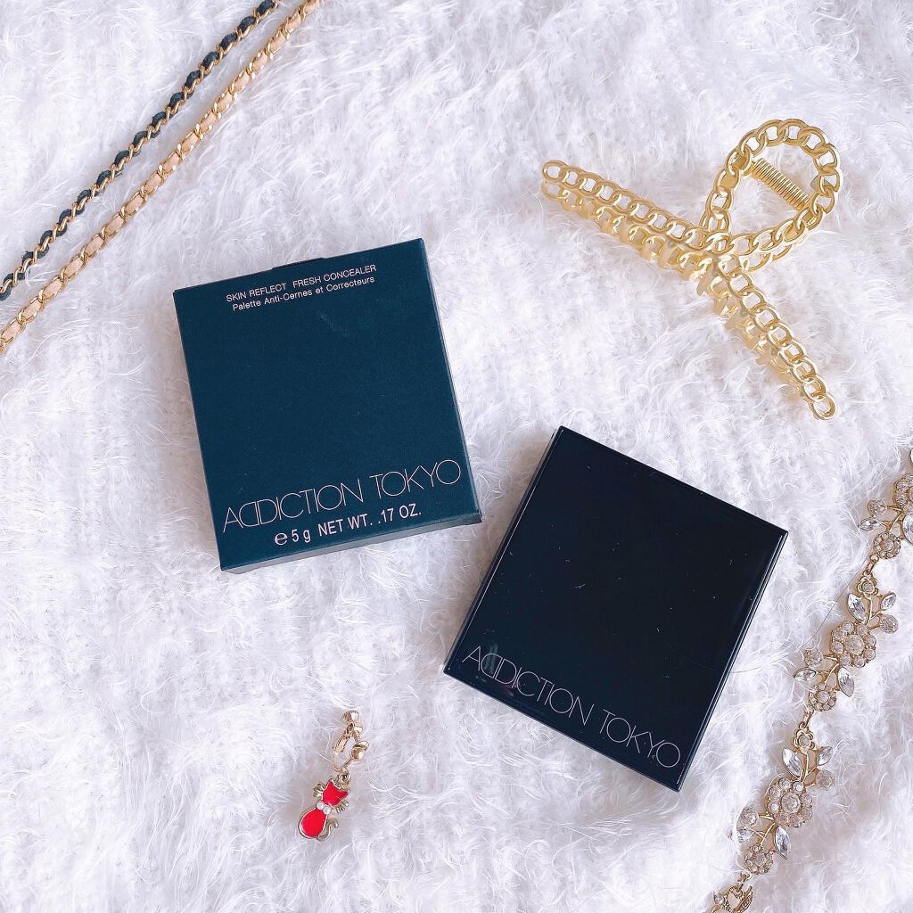 スキンリフレクト　フレッシュ コンシーラー/ADDICTION/パレットコンシーラーを使ったクチコミ（1枚目）