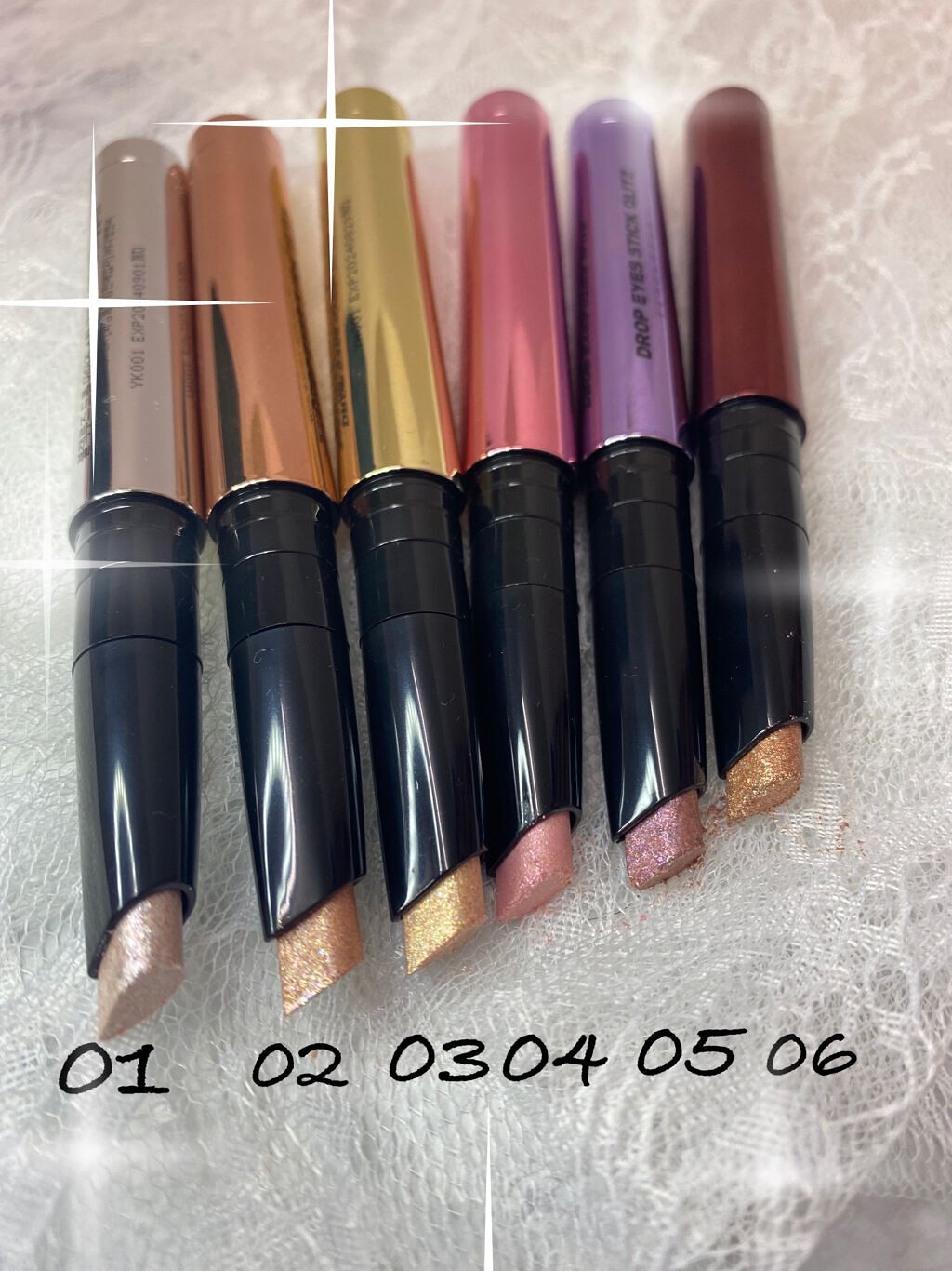 ドロップアイズスティックグリッツ/BLACK ROUGE/スティックアイシャドウを使ったクチコミ(1枚目)