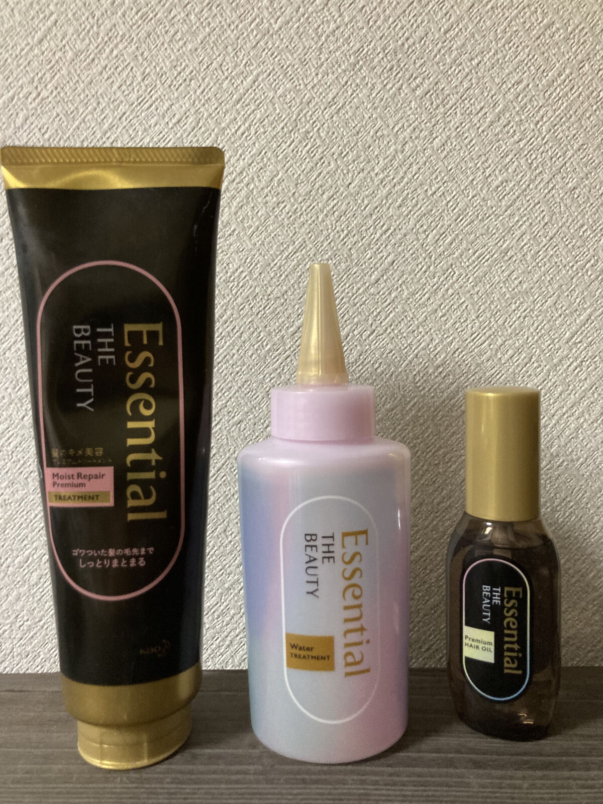 THE BEAUTY 髪のキメ美容プレミアムトリートメント＜モイストリペアプレミアム＞/エッセンシャル/洗い流すヘアトリートメントを使ったクチコミ（1枚目）