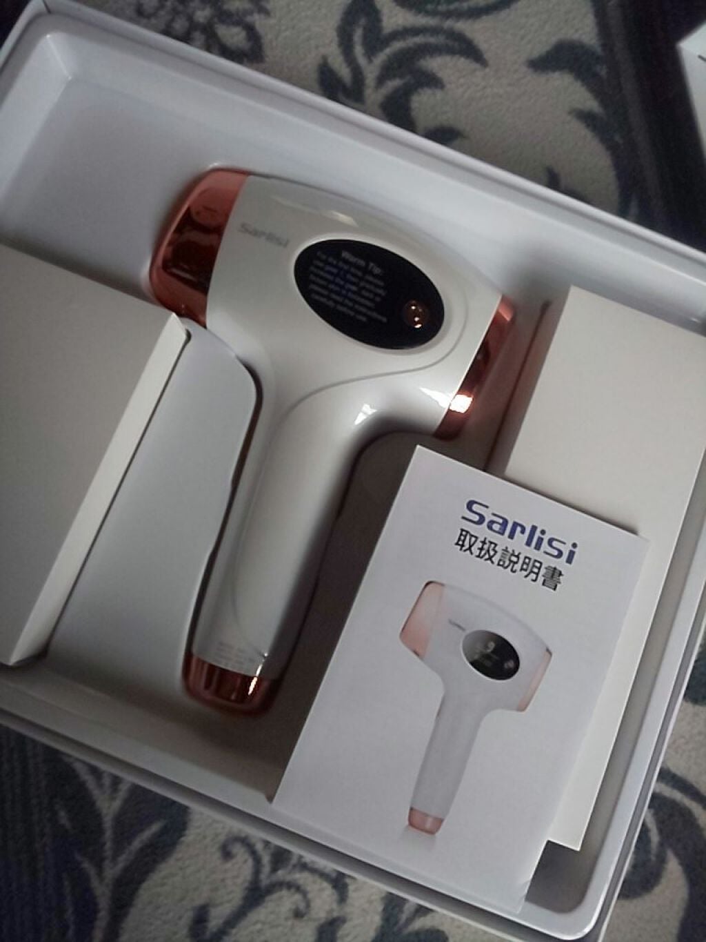 光脱毛器 VIO/Sarlisi/家庭用脱毛器を使ったクチコミ(4枚目)