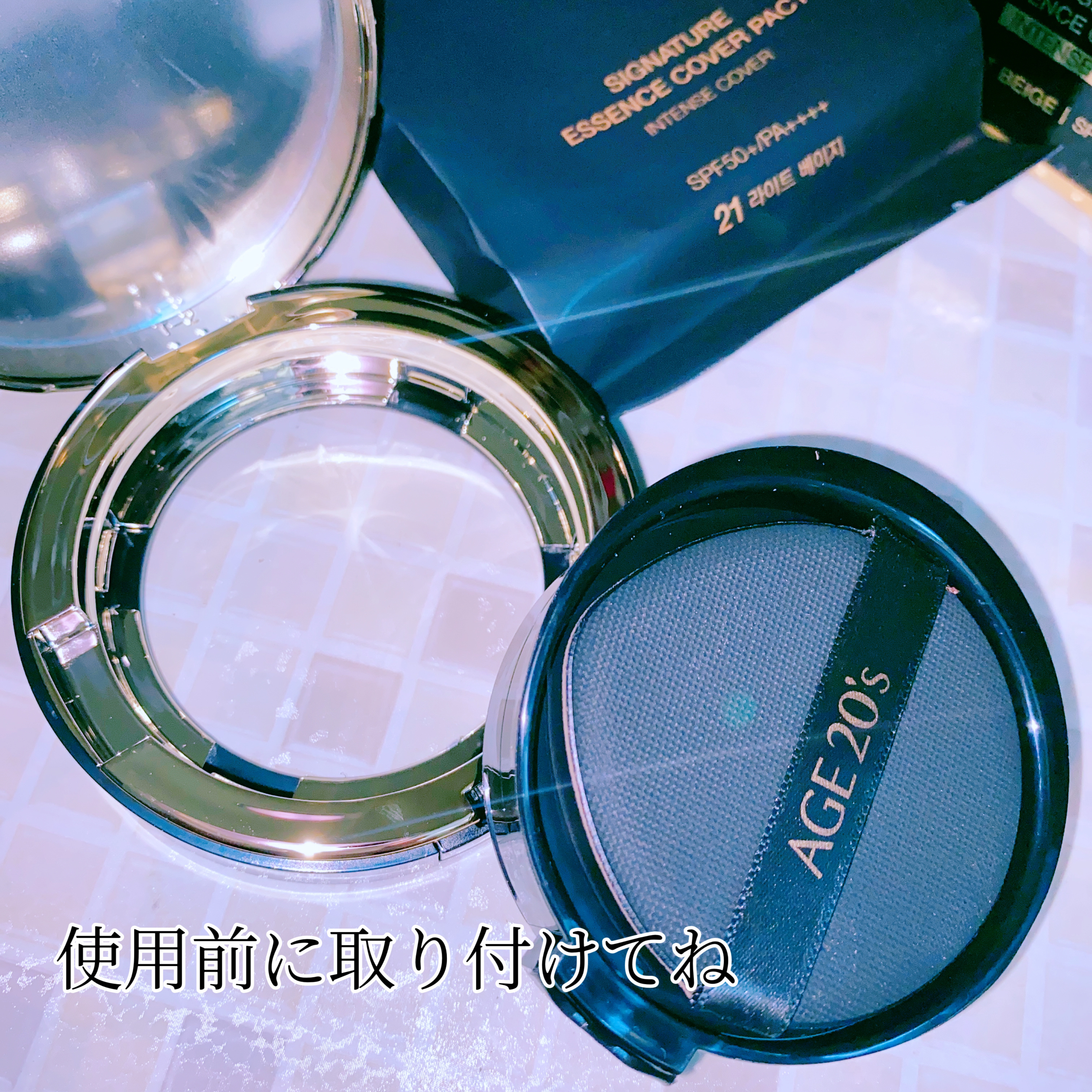 SIGNATURE ESSENCE COVER PACT　/AGE20’s/クリーム・エマルジョンファンデーションを使ったクチコミ（2枚目）