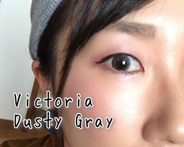 Victoria(ヴィクトリア）1day Dusty Gray/Victoria/ワンデー（１DAY）カラコンを使ったクチコミ（3枚目）