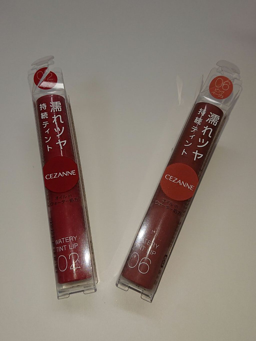 ウォータリーティントリップ/CEZANNE/リップティントを使ったクチコミ(2枚目)