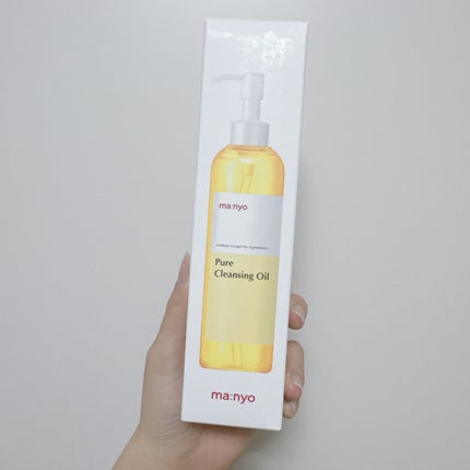 ピュア クレンジング オイル/manyo/オイルクレンジングを使ったクチコミ(1枚目)