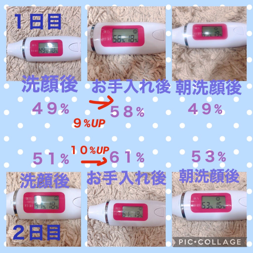 QuSomeモイスチャーリッチクリーム/b.glen/フェイスクリームを使ったクチコミ(2枚目)