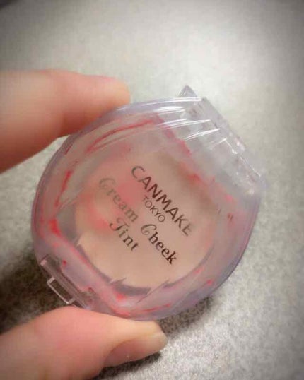 クリームチーク ティント/キャンメイク/ジェル・クリームチークを使ったクチコミ(1枚目)