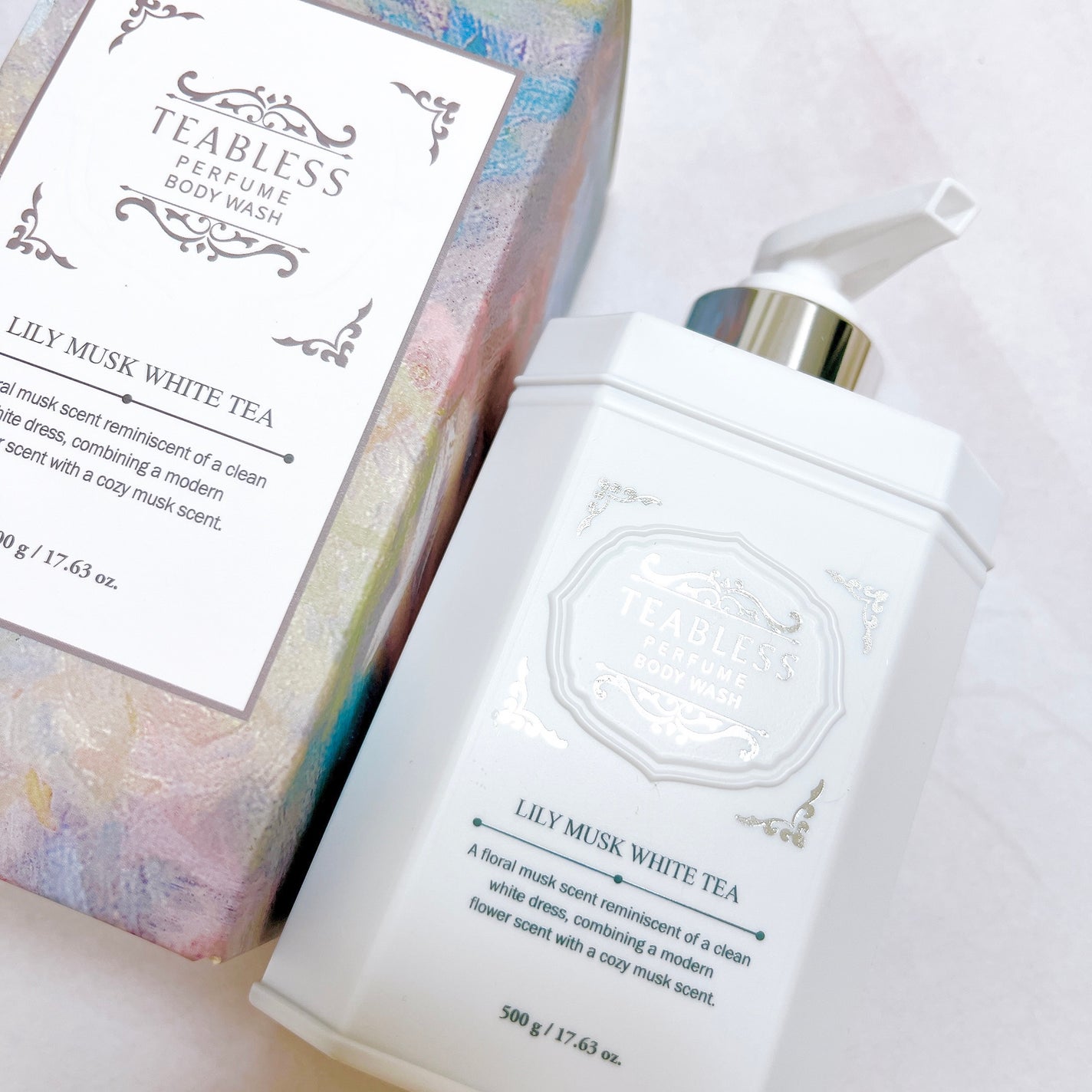 パフュームボディウォッシュ リリームスクホワイトティー/TEABLESS/ボディソープを使ったクチコミ(5枚目)