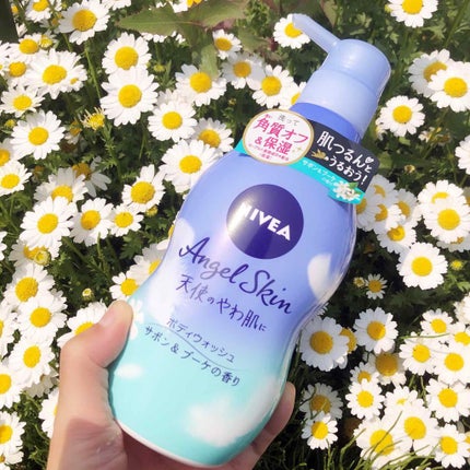 エンジェルスキン ボディウォッシュ サボン&ブーケの香り/ニベア/ボディソープを使ったクチコミ(1枚目)