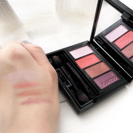 レイヤードカラーズアイシャドウ/KANEBO/アイシャドウパレットを使ったクチコミ(4枚目)