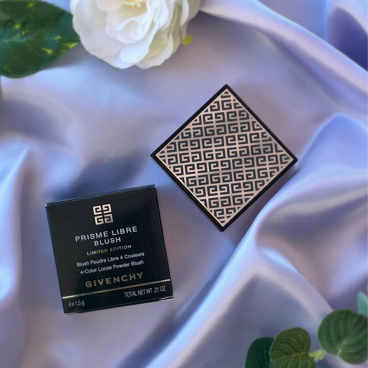 プリズム・リーブル・ブラッシュ No.12	ローズ・スフレ/GIVENCHY/パウダーチークを使ったクチコミ（2枚目）