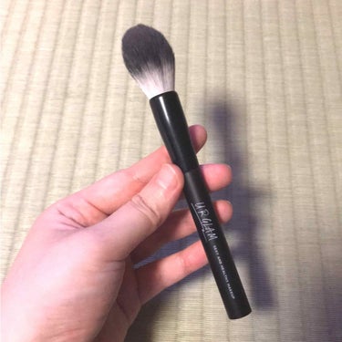 UR GLAM　CHEEK BRUSH/U R GLAM/メイクブラシを使ったクチコミ（2枚目）