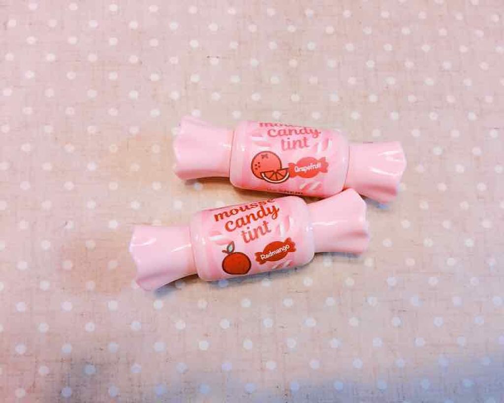 ムース キャンディー ティント/the SAEM/リップティントを使ったクチコミ(1枚目)
