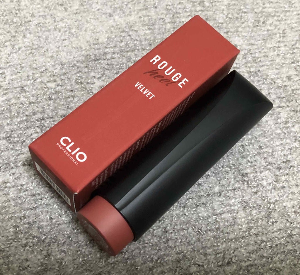 ルージュヒール ベルベット/CLIO/口紅を使ったクチコミ(1枚目)