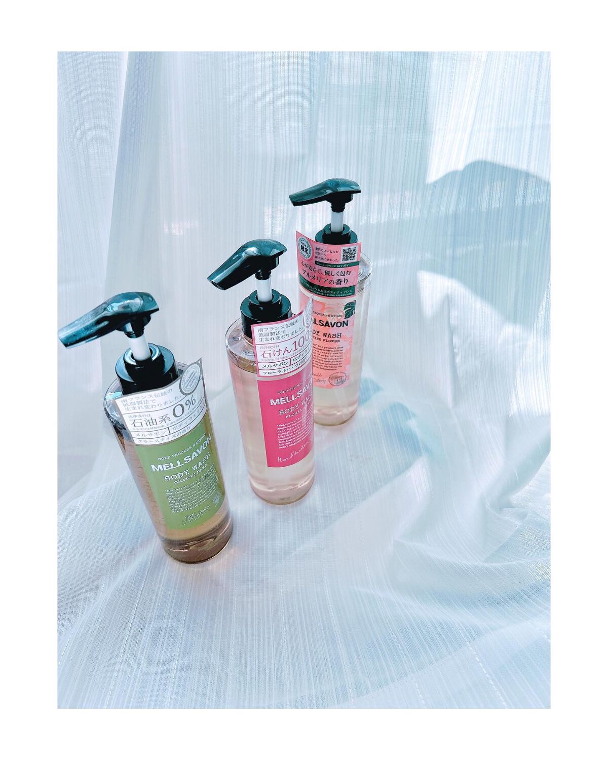 ボディウォッシュ フローラルハーブ/Mellsavon/ボディソープを使ったクチコミ（3枚目）