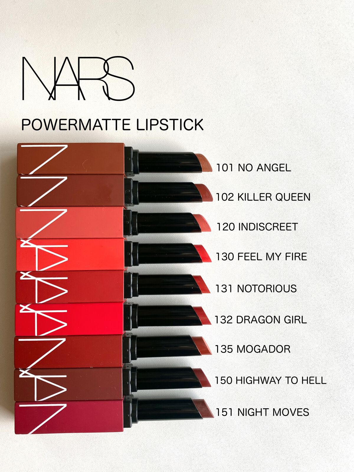 パワーマット リップスティック/NARS/口紅を使ったクチコミ(1枚目)