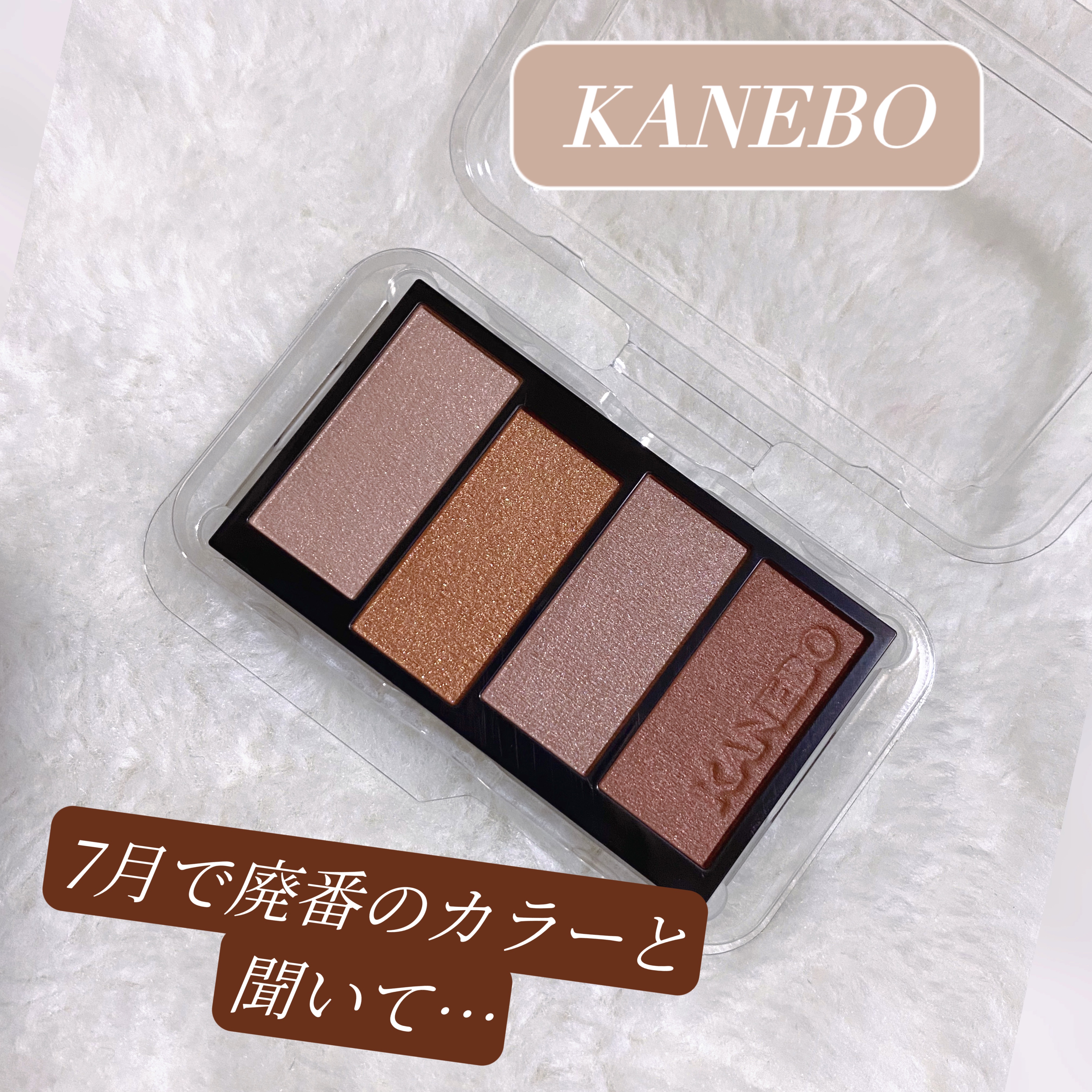 レイヤードカラーズアイシャドウ 03 ラセットブラウン/KANEBO/アイシャドウパレットを使ったクチコミ（1枚目）