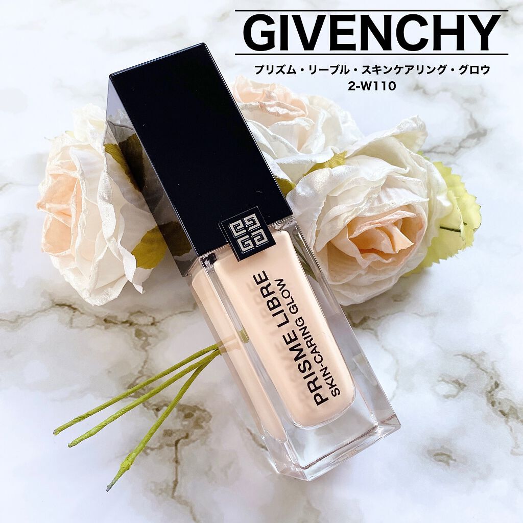 プリズム・リーブル・スキンケアリング・グロウ 2-W110/GIVENCHY/リキッドファンデーションを使ったクチコミ（1枚目）