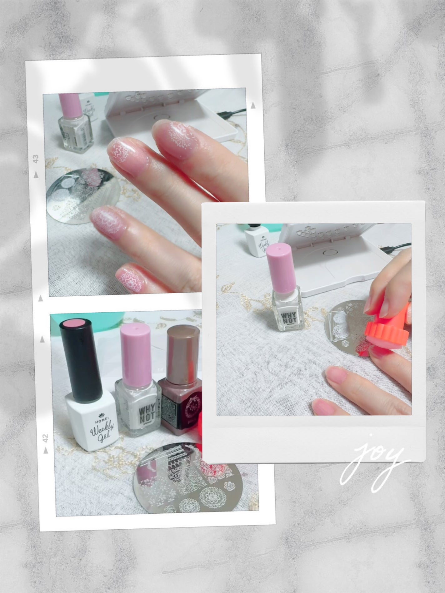 ウィークリージェル/HOMEI/ジェルネイルを使ったクチコミ(5枚目)