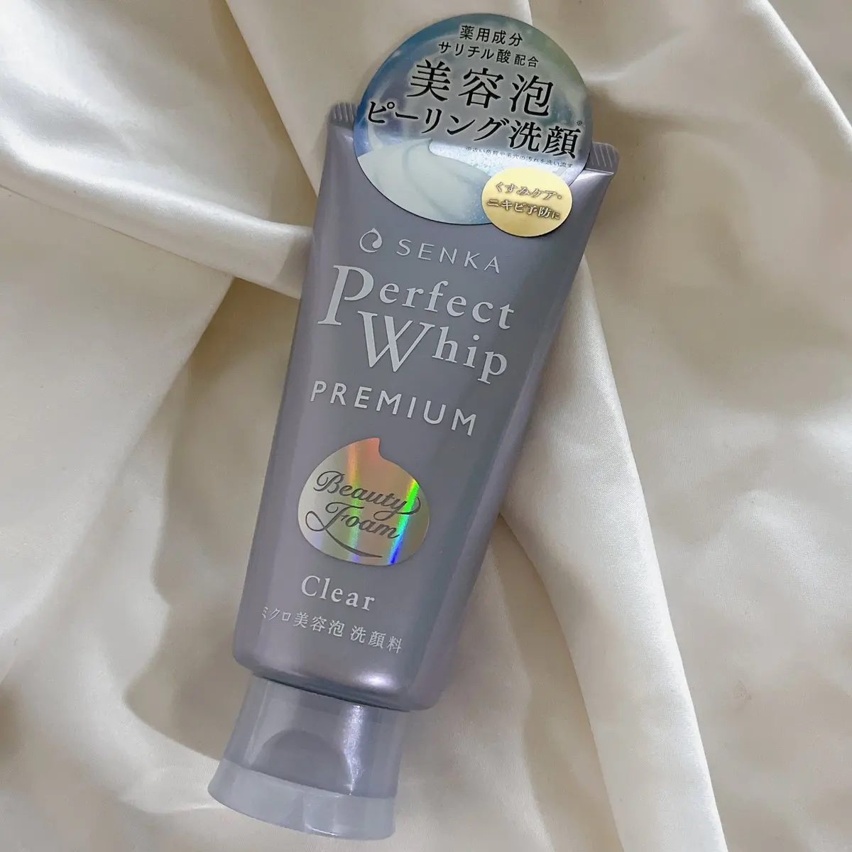 センカ　プレミアムパーフェクトホイップクリア　（医薬部外品）/SENKA（専科）/洗顔フォームを使ったクチコミ（1枚目）