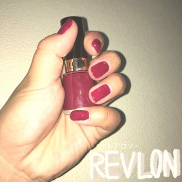 ネイル エナメル/REVLON/マニキュアを使ったクチコミ（1枚目）