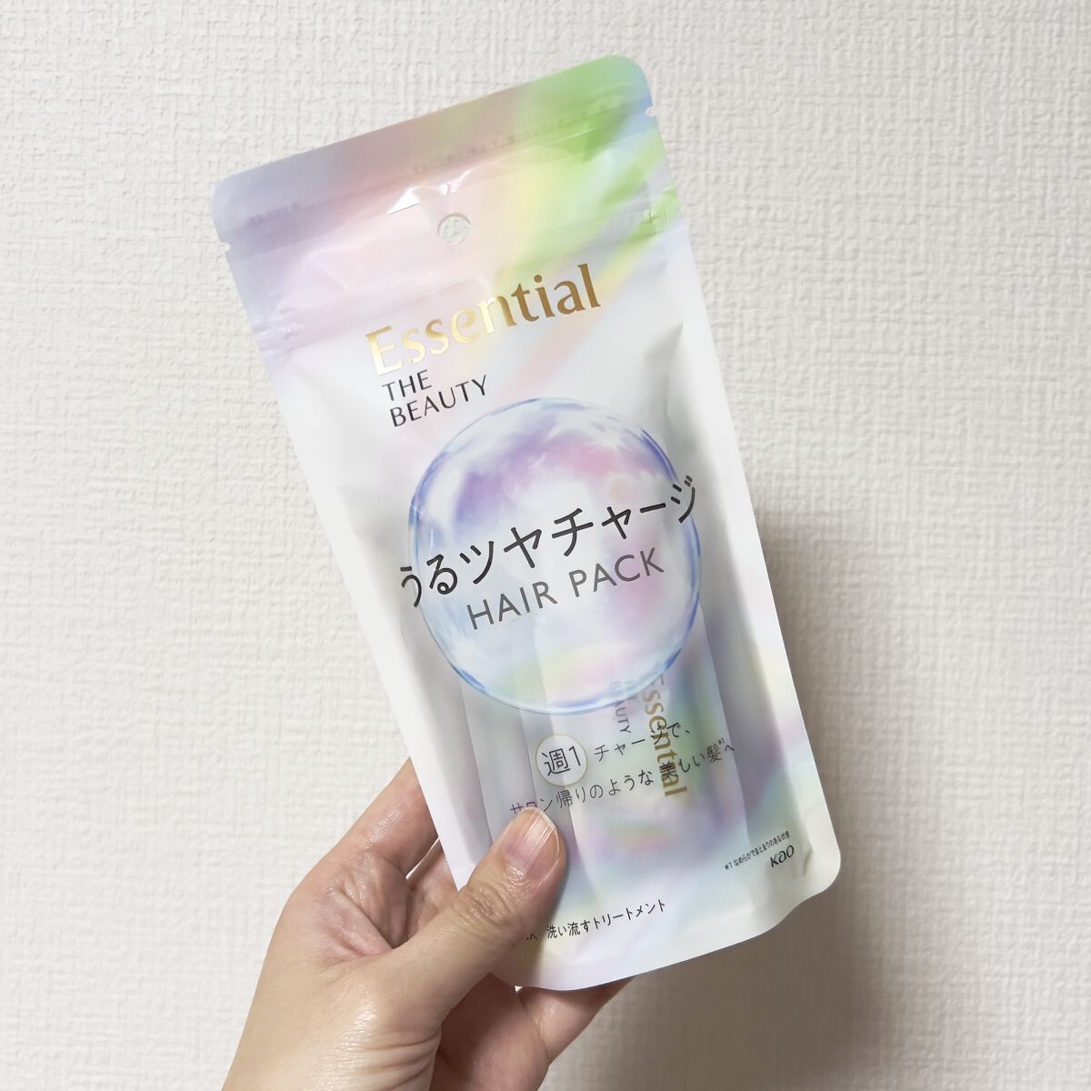 ザビューティ うるツヤチャージヘアパック/エッセンシャル/ヘアマスク・ヘアパックを使ったクチコミ（1枚目）