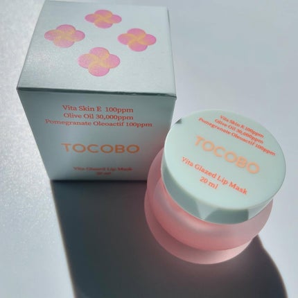 ビタグレーズドリップマスク/TOCOBO/リップマスクを使ったクチコミ(4枚目)