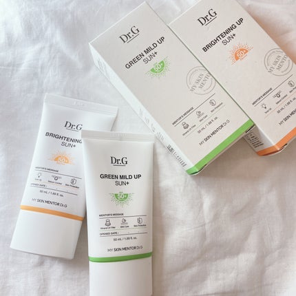 グリーンマイルドアップサンプラス/Dr.G/日焼け止めクリームを使ったクチコミ(2枚目)