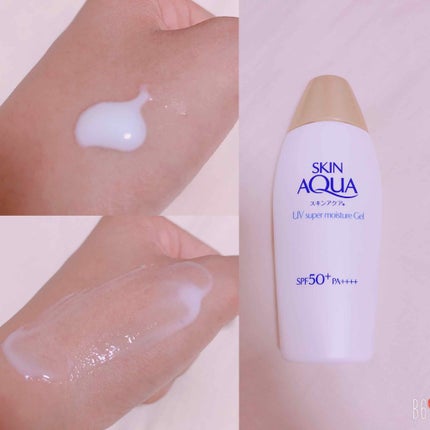 スキンアクア スーパーモイスチャージェル/スキンアクア/日焼け止めジェルを使ったクチコミ(4枚目)
