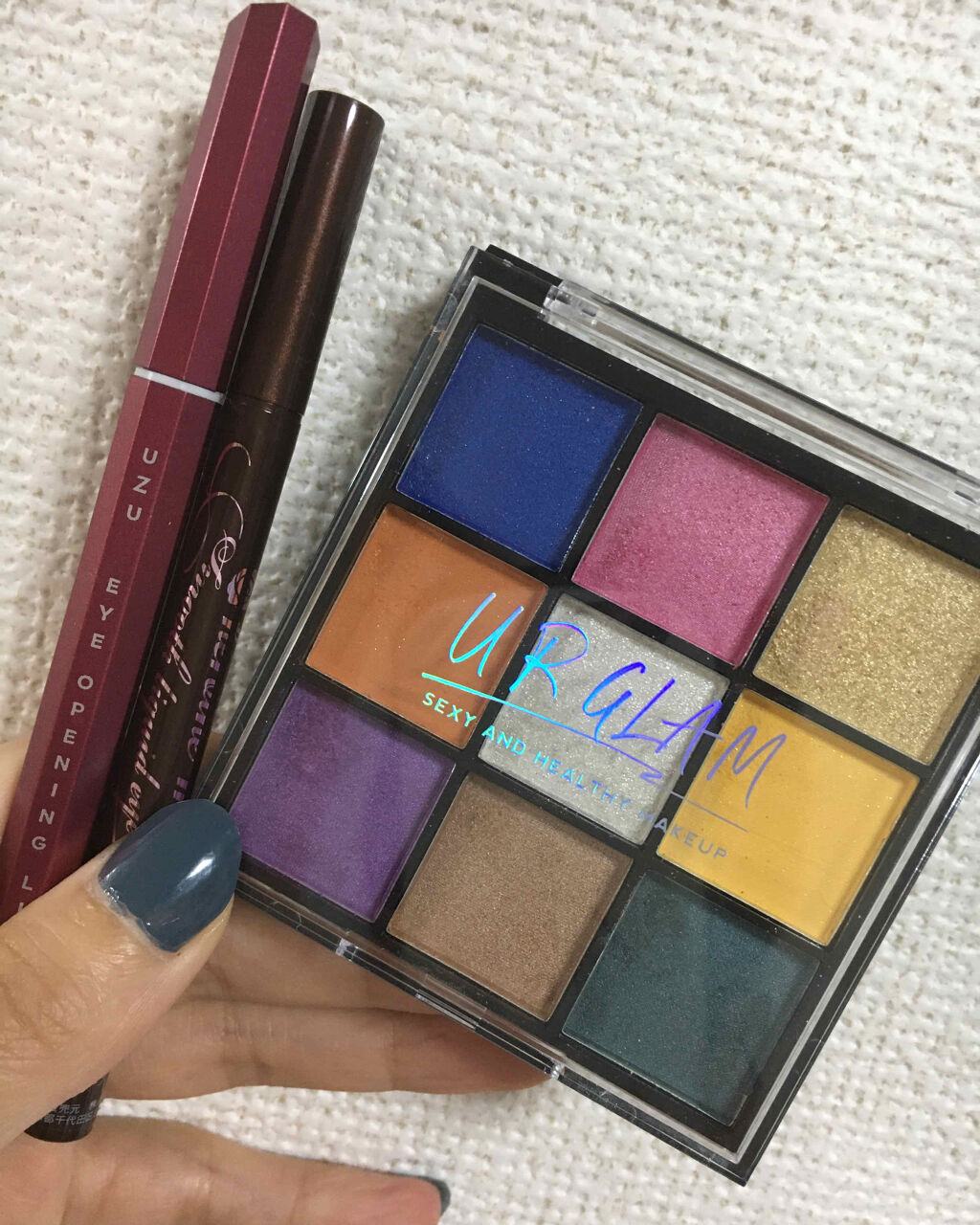 UR GLAM　BLOOMING EYE COLOR PALETTE/U R GLAM/アイシャドウパレットを使ったクチコミ（3枚目）