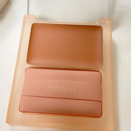 シースルーメルティングチーク/rom&nd/ジェル・クリームチークを使ったクチコミ(2枚目)