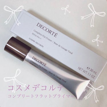 ✼••┈┈••✼••┈┈••✼••┈┈••✼••┈┈••✼

コスメデコルテ

コンプリートフラットプライマー

SPF20 PA++ 30ml

✼••┈┈••✼••┈┈••✼••┈┈••✼••┈┈•