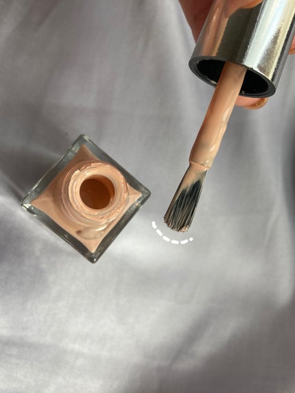 Somptueux(ソンプチュー) ネイルポリッシュ/DAISO/マニキュアを使ったクチコミ(4枚目)