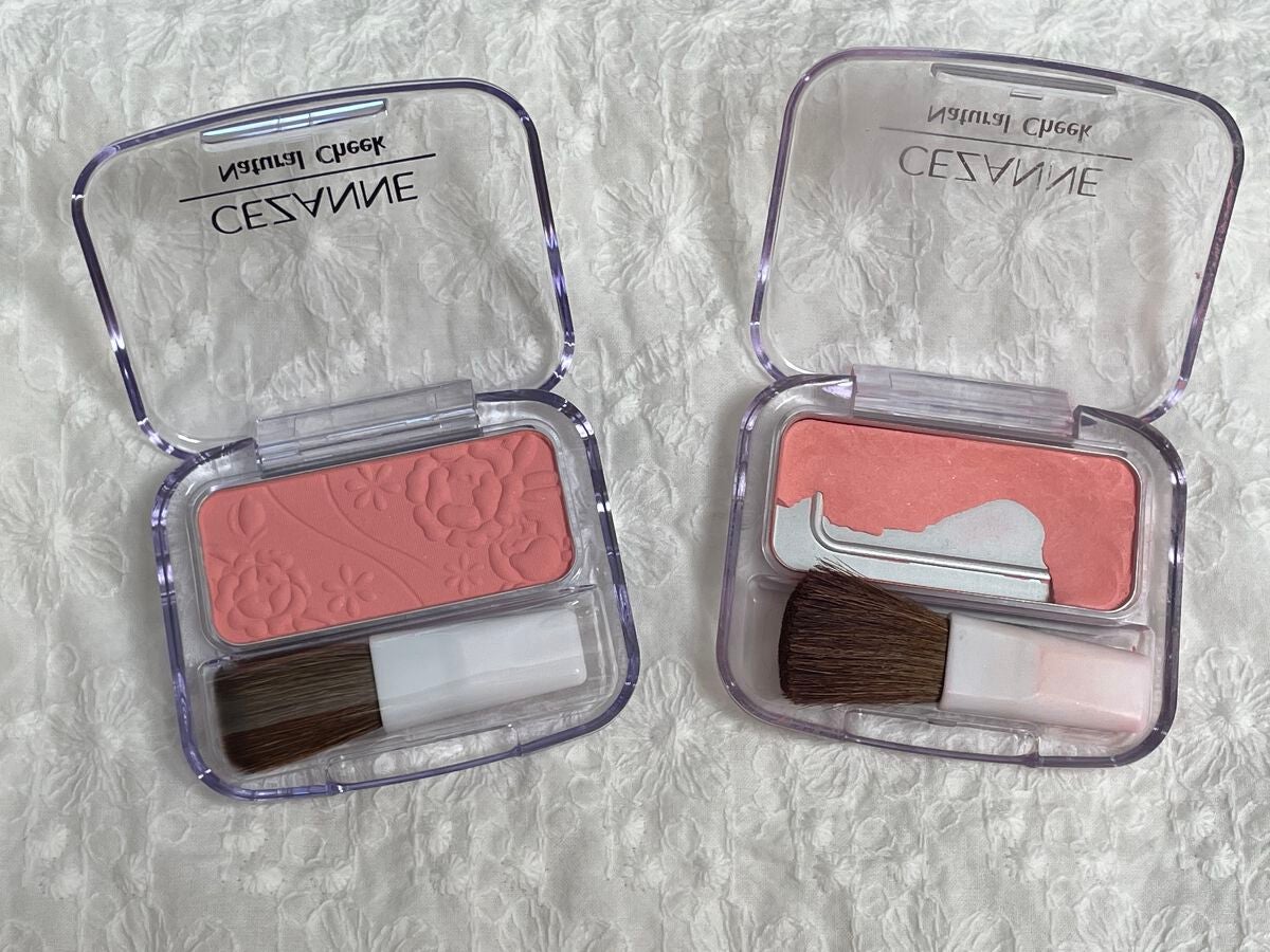 ナチュラル チークN/CEZANNE/パウダーチークを使ったクチコミ(1枚目)