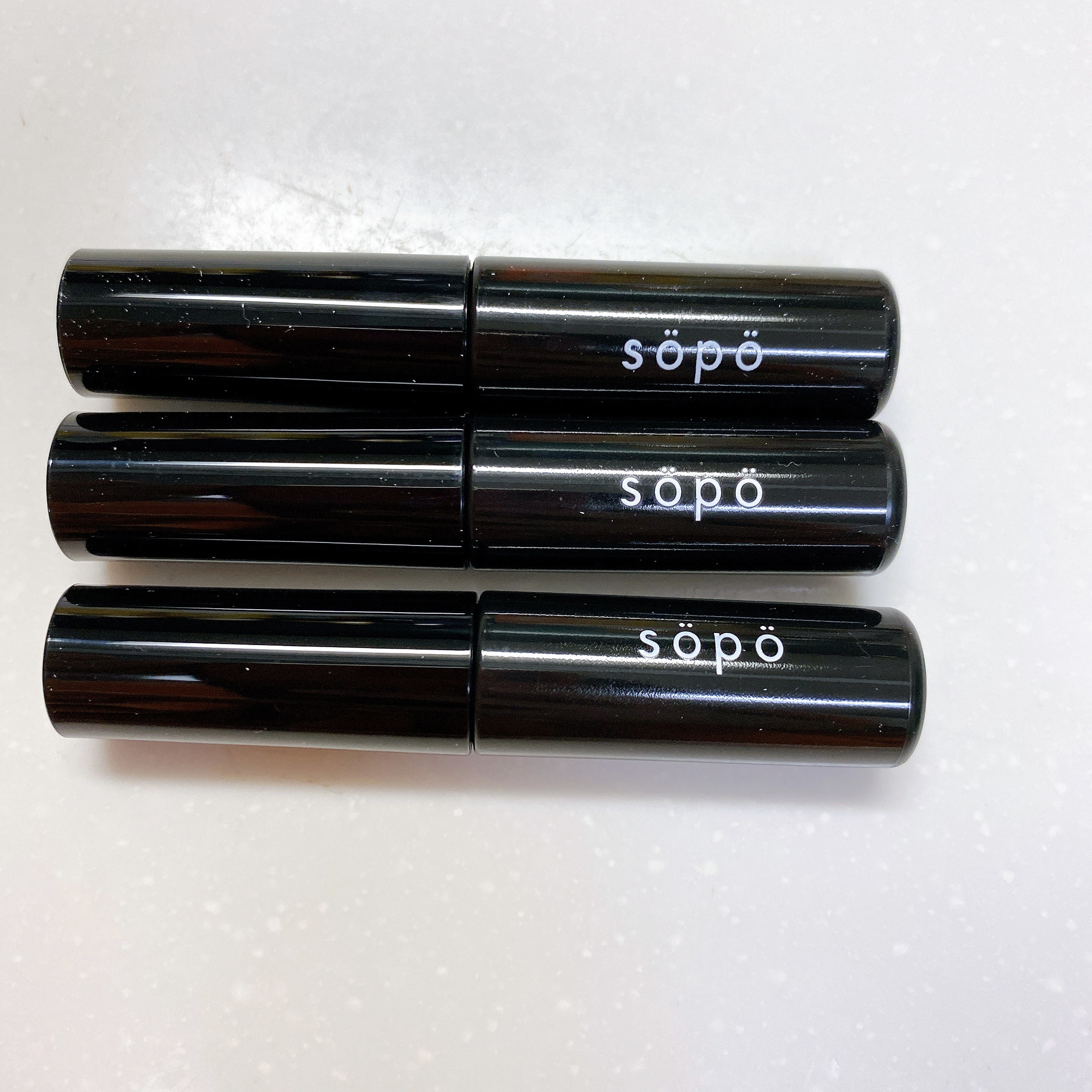 カラーマスカラ 13 グロッシーアッシュブラウン/sopo/マスカラを使ったクチコミ（1枚目）