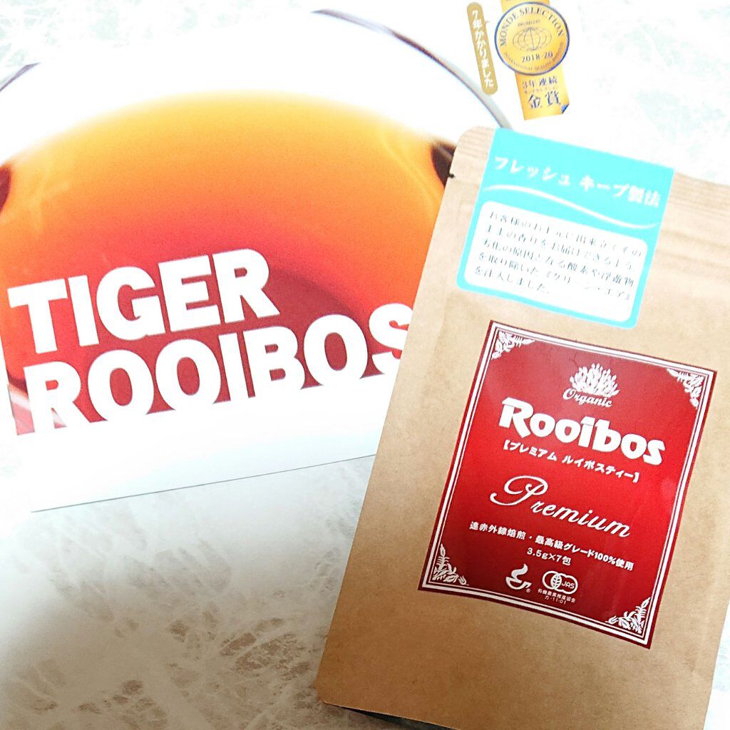 プレミアムルイボスティー/タイガー/ドリンクを使ったクチコミ（1枚目）