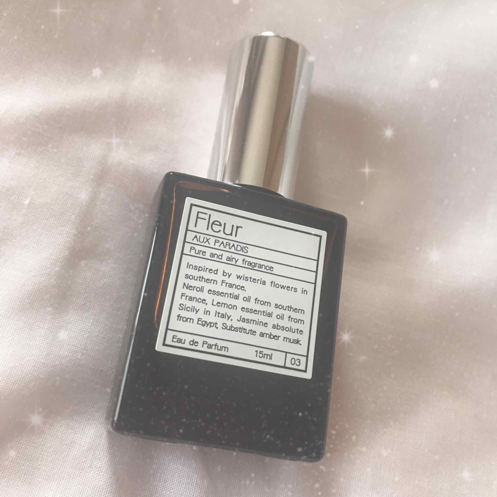 オードパルファム #03 Fleur〔フルール〕/AUX PARADIS/香水(レディース)を使ったクチコミ(1枚目)