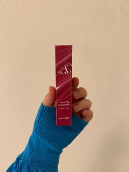ゲットイットティントグレーズバーム/TONYMOLY/リップティントを使ったクチコミ(4枚目)