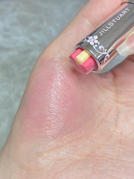 ブルーム リップ キャンディ ブリスフルブーケ/JILL STUART/口紅を使ったクチコミ(7枚目)