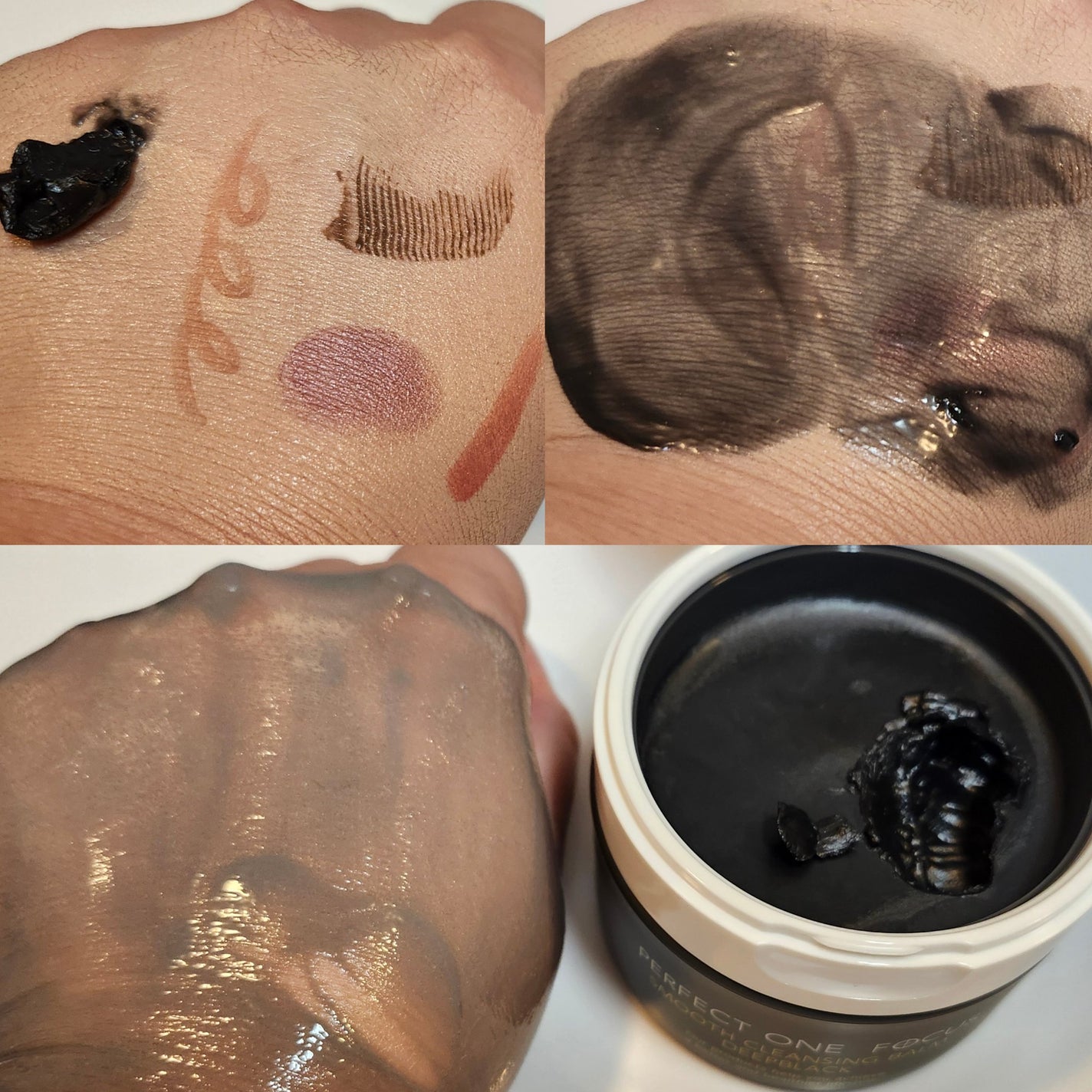パーフェクトワンフォーカス スムースクレンジングバーム ディープブラック/PERFECT ONE FOCUS/クレンジングバームを使ったクチコミ(3枚目)