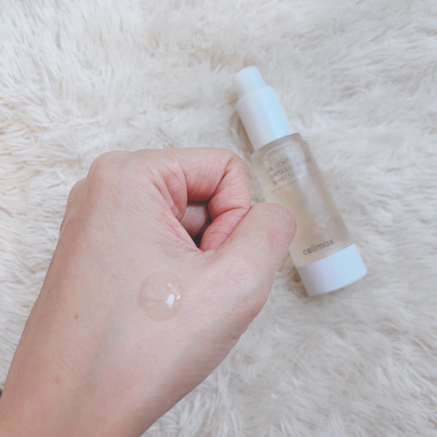 オイルコントロールカプセルエッセンス/celimax/美容液を使ったクチコミ(3枚目)