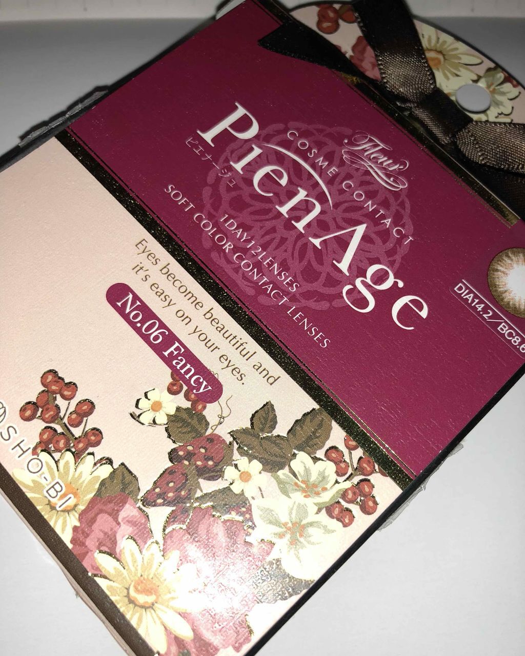 ピエナージュ/PienAge/カラーコンタクトレンズを使ったクチコミ(1枚目)