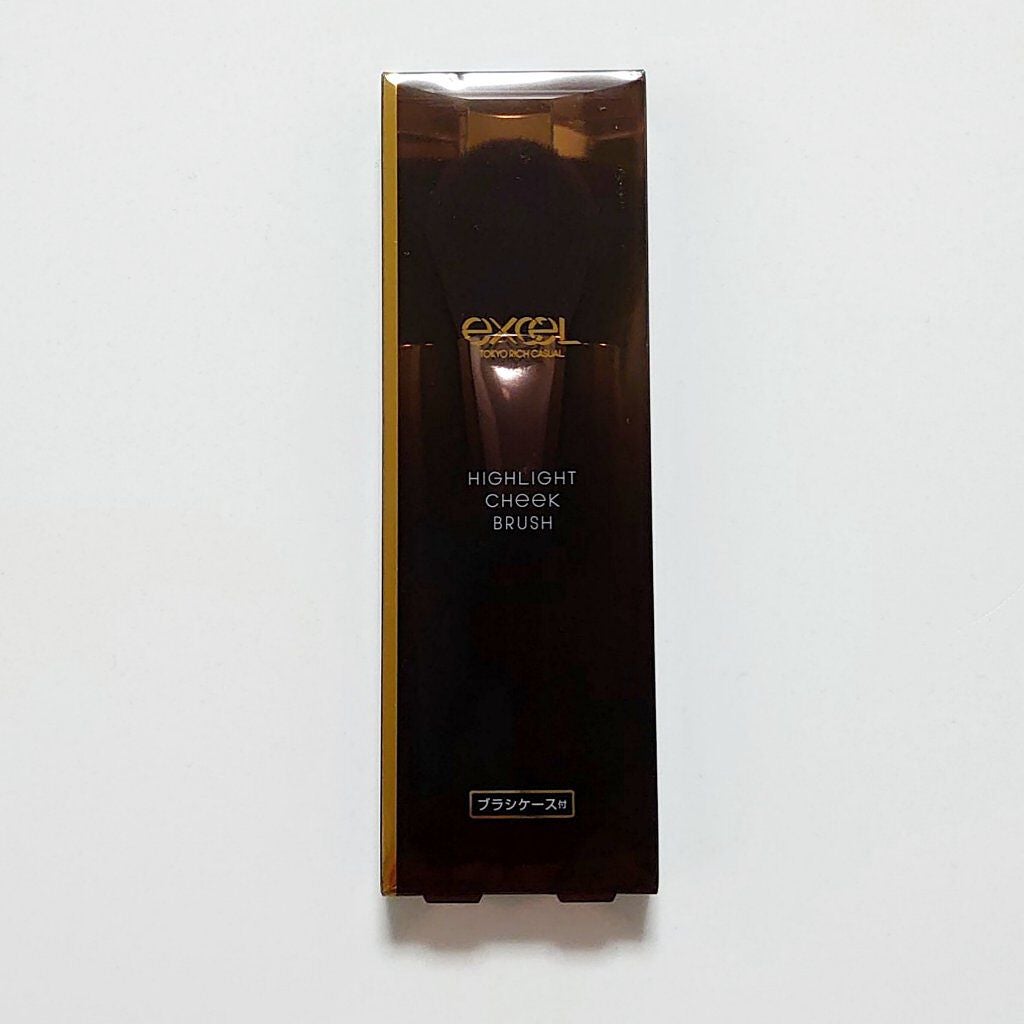 ハイライトチークブラシ/excel/メイクブラシを使ったクチコミ(1枚目)