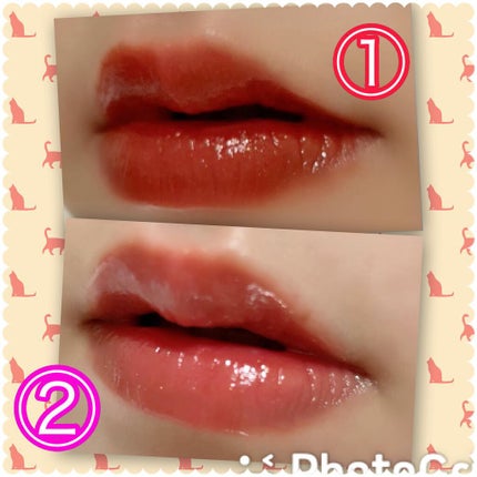 ノンスティッキーダズルティント/unleashia/リップティントを使ったクチコミ(3枚目)