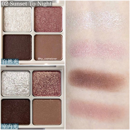 アイパレット インザスターズ/Glint/アイシャドウパレットを使ったクチコミ(4枚目)